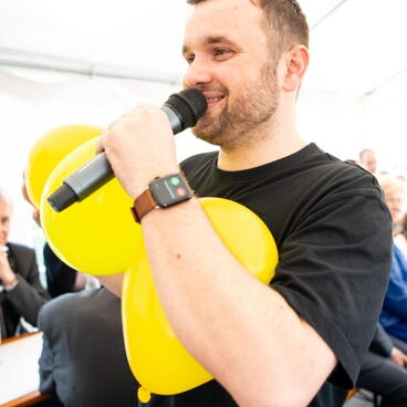 Stefan Jobst: Luftballon-Spiel